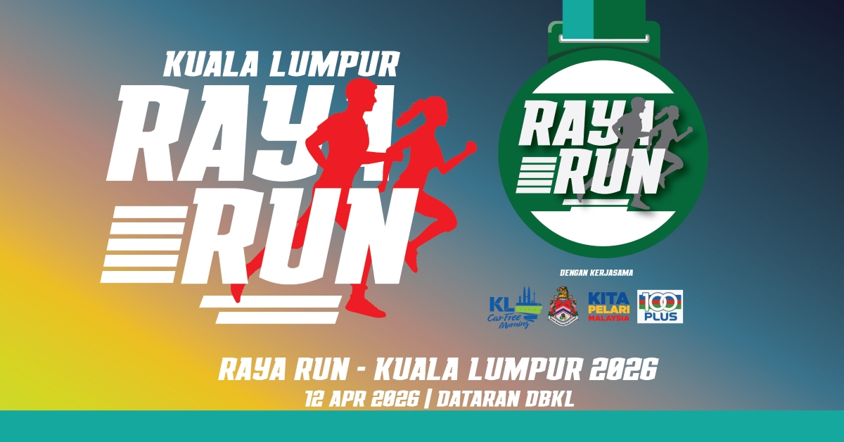 RAYA RUN - KUALA LUMPUR 2026 event banner - Dataran DBKL, Kuala Lumpur ...